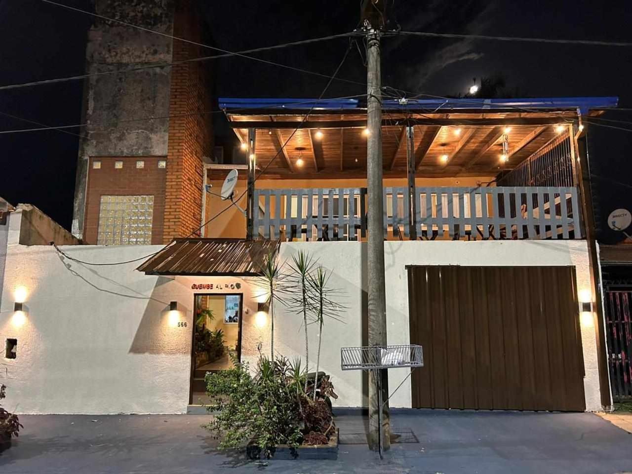 Guembe al Rio Hostel Porto Iguaçu Exterior foto